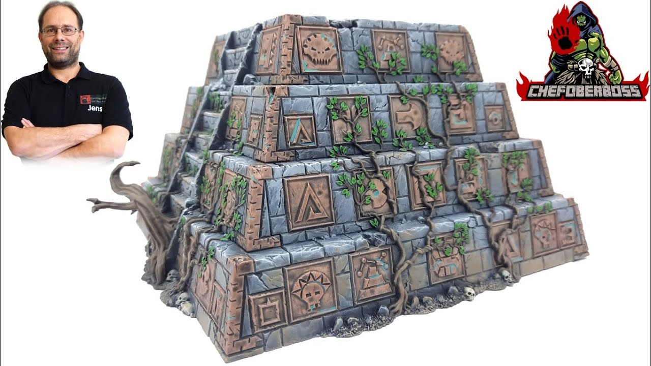 Bemal Tutorial: Warhammer Warcry / Albtraumqueste / Reichsformermaschine (Tabletop, Gelände, Minis)
