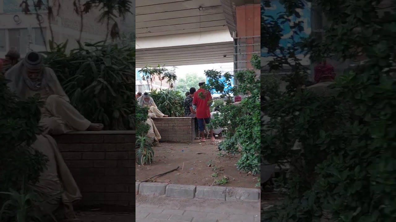 Drug addicts having a party under Muslim Town Bridge, Lahore