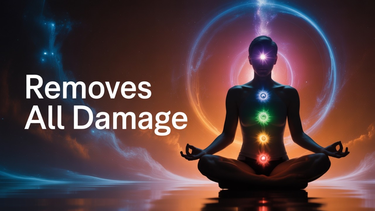 Chakra Cleansing, Removes All Damage of Body | 432Hz Deep Spiritual Healing #yoga