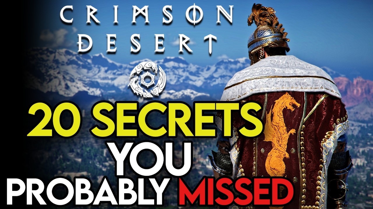 20 секретов Crimson Desert, которые вы пропустили