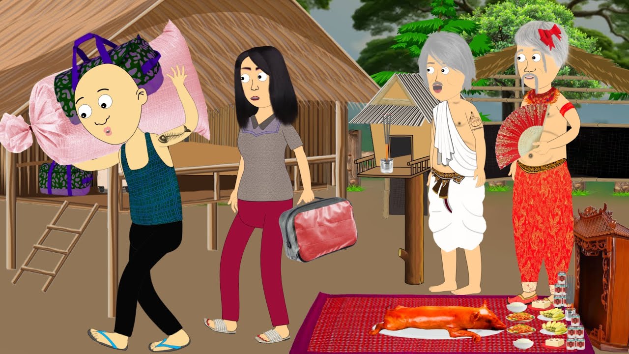 អ្នកតាខ្មែរ អ្នកតាចិន | Khmer Funny Cartoon