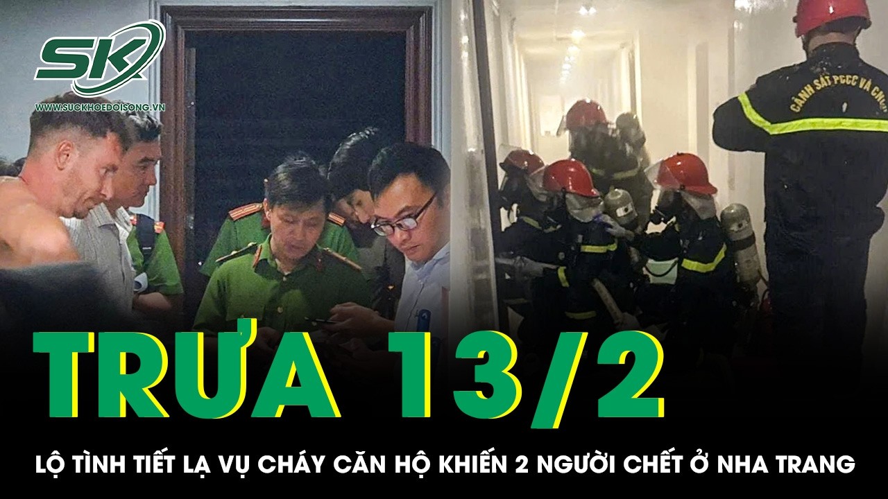 Trưa 13/2:Lộ chi tiết lạ vụ cháy chung cư khiến 2 người chết, căn phòng có 