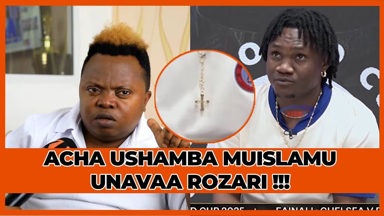 ACHA USHAMBA MTOTO WA KIISLAMU UNAVAAJE ROZARI?, MR PIMBI AMCHANA MAKAVU