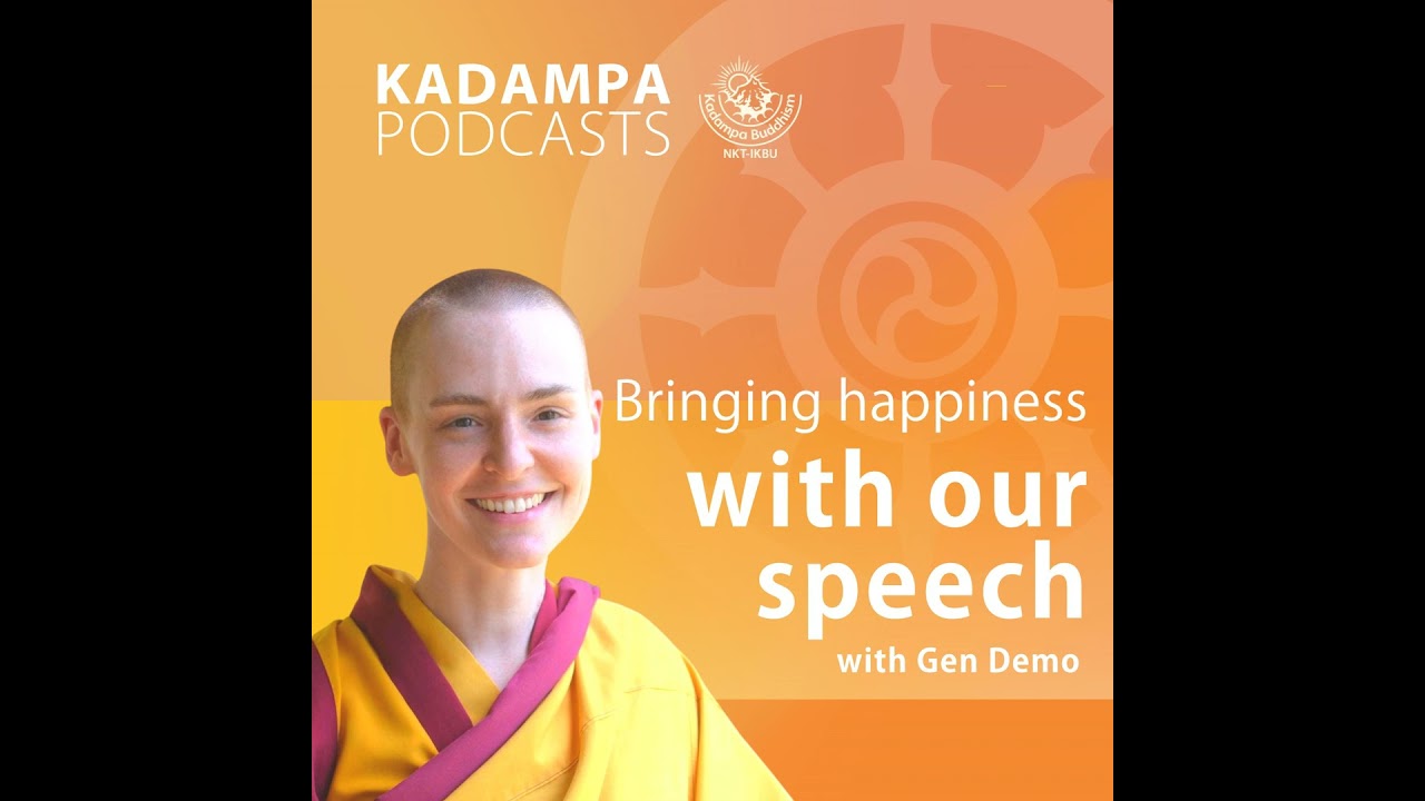 Bringing happiness with our speech