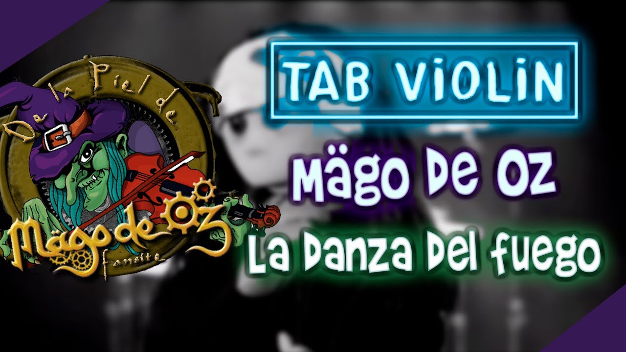 Mägo de Oz - La danza del fuego en Violín TUTORIALS and TABS / How to play VIOLÍN