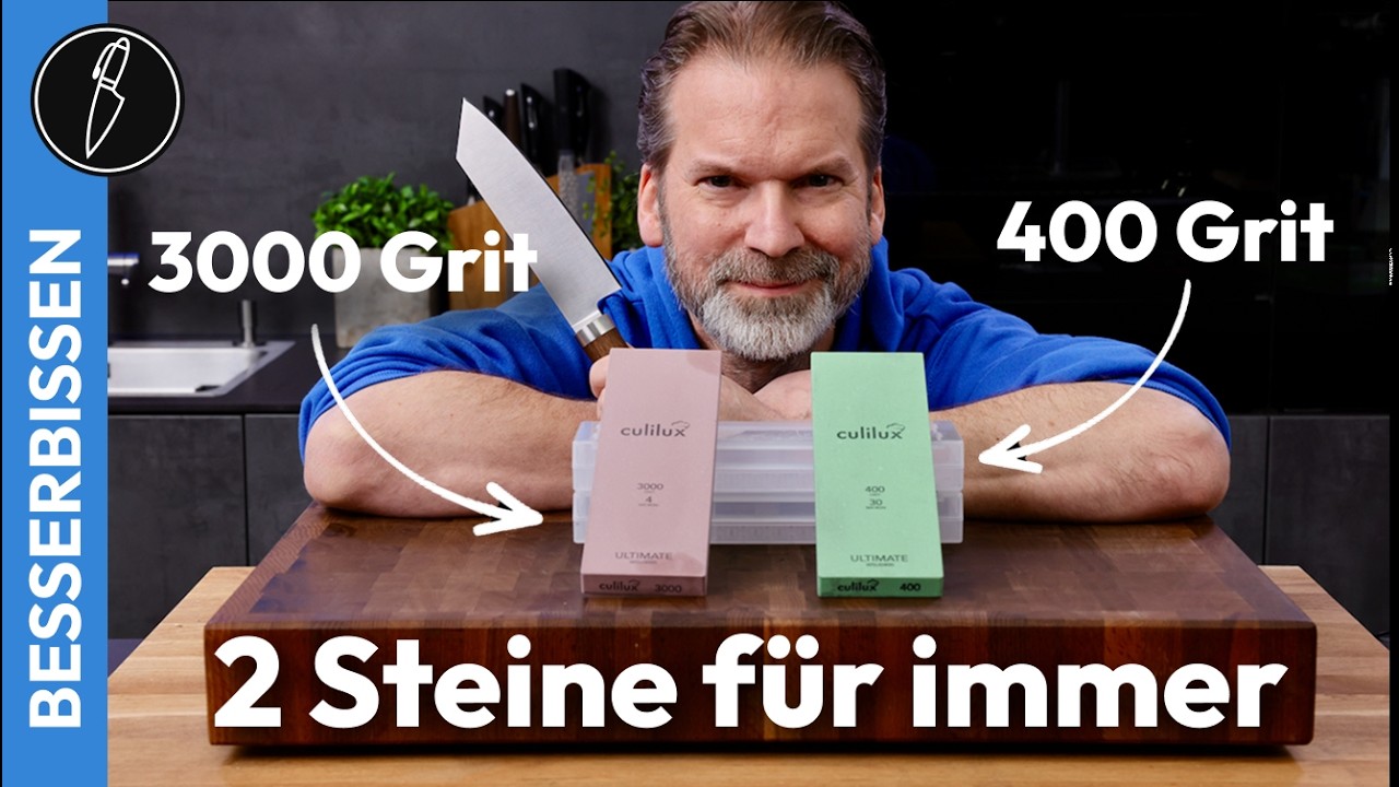 Du brauchst nur 2 Schleifsteine. Verschwende kein Geld.