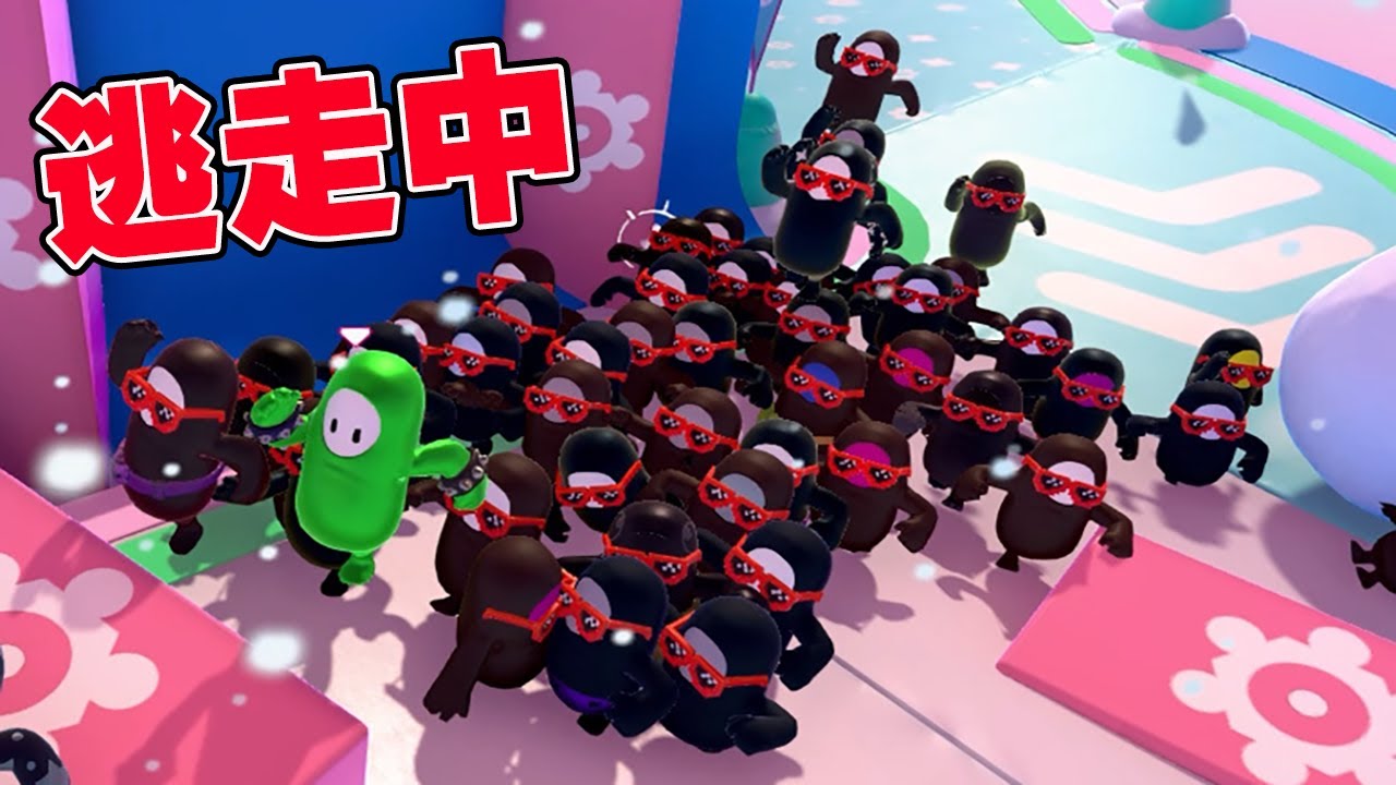 フォールガイズで逃走中やってみたｗｗｗｗ【フォールガイズ】【Fall Guys】【第2回フォールガイズ逃走中】