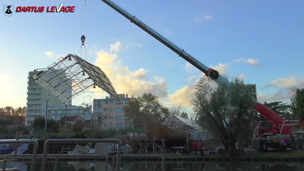 Dartus Levage   Mise à l'eau Drakkar Orkan 112025