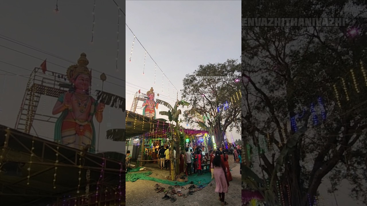 27Ft subramaniyar ❤️&zwj;🔥 cheyyar 💥💙🙏#muruganthunai #murugantemple #cheyyar #ommuruga #muruga #shorts