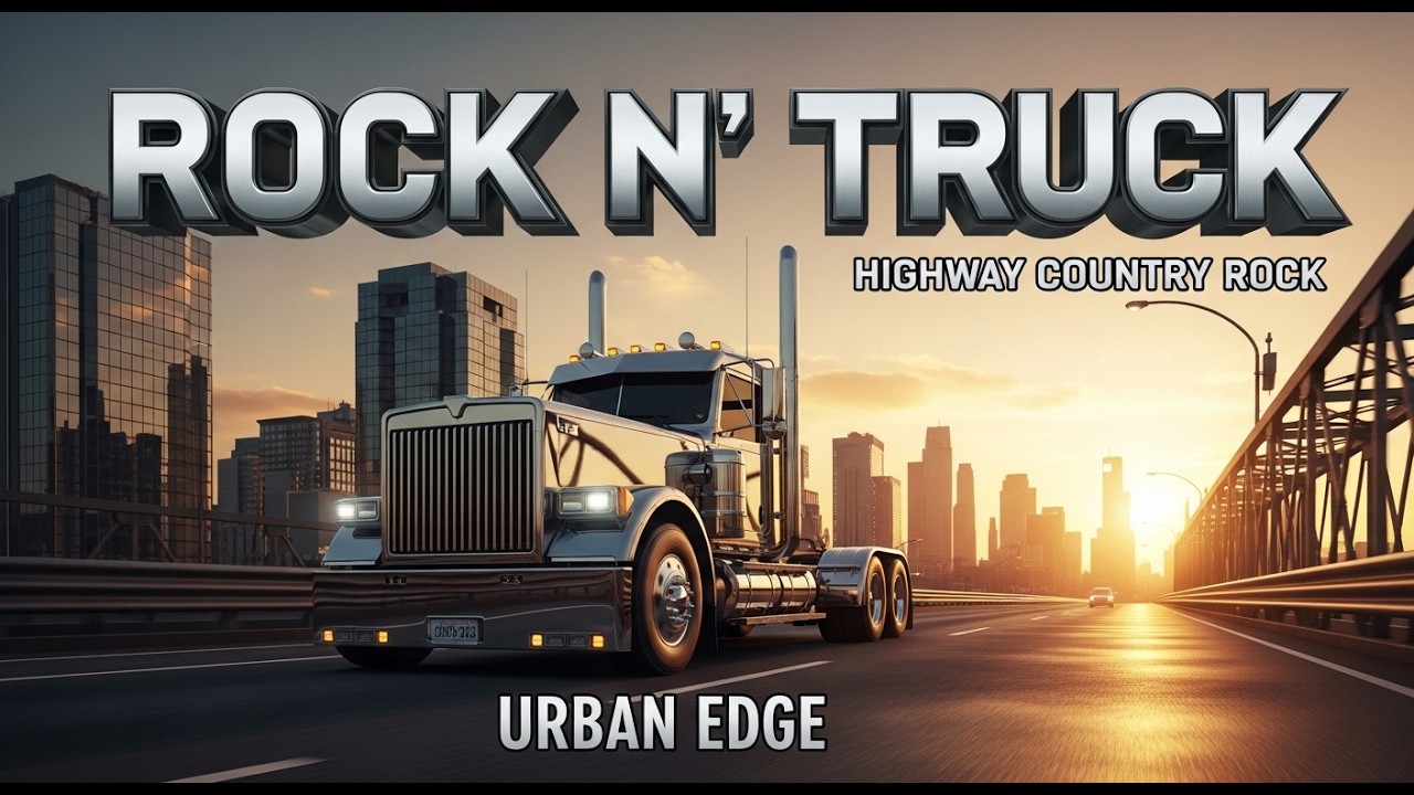 Heavy Open Road Truck Country Rock – Steel Guitar Power | Rock N Roll New York #TruckDrivers #Rock
