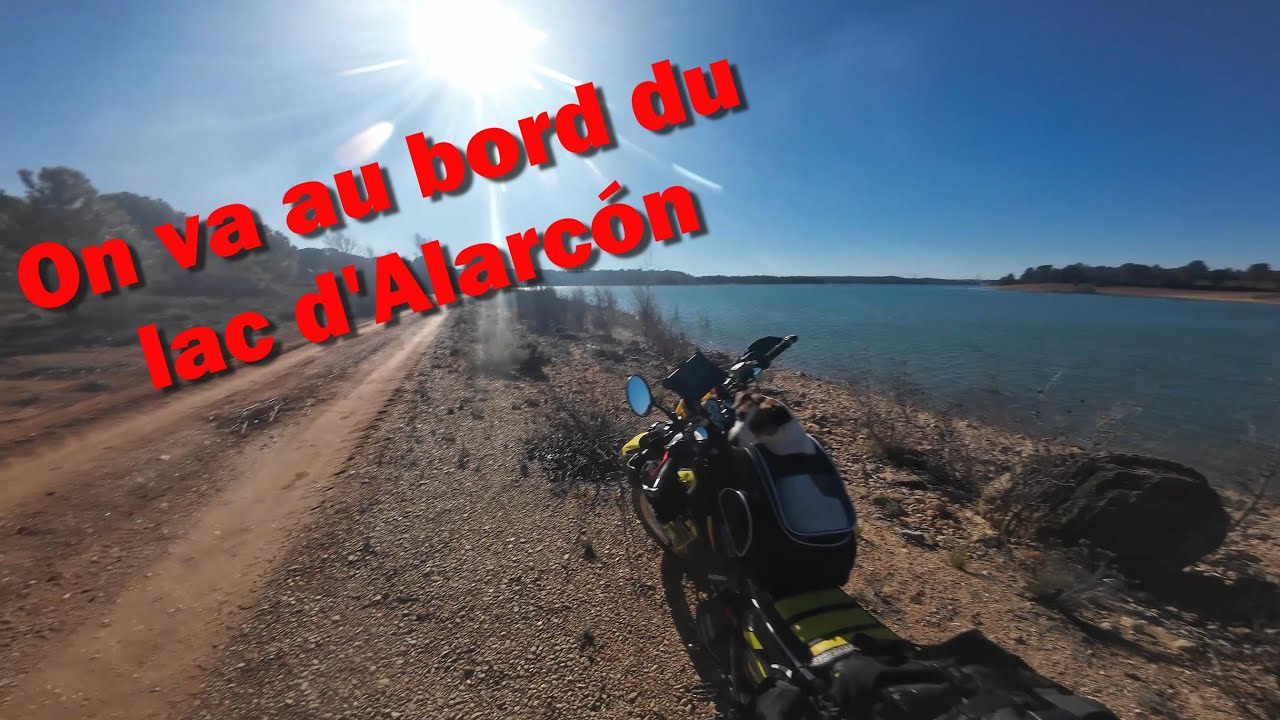 Suzuki DRZ400 E | Balade au bord du lac