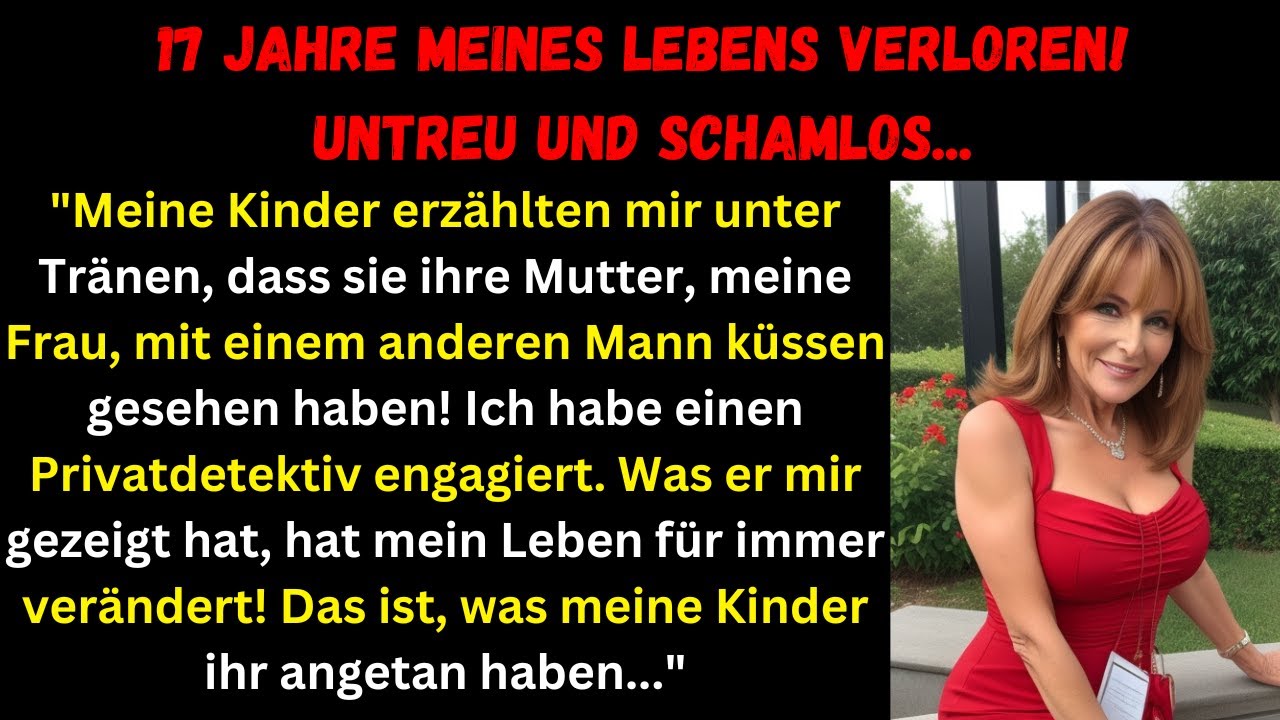 ''Meine untreue Frau wurde von einem Privatdetektiv verfolgt! Karma hat ihr Leben v&ouml;llig zerst&ouml;rt.''