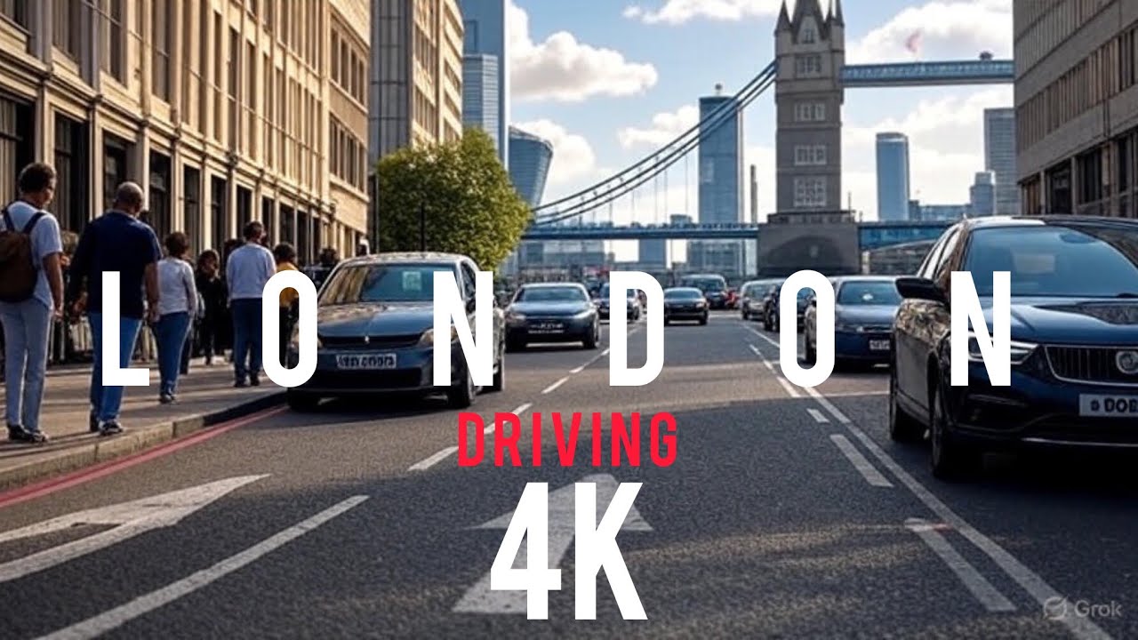 Sunny Day Drive in London ☀️ | Streets Full of Life