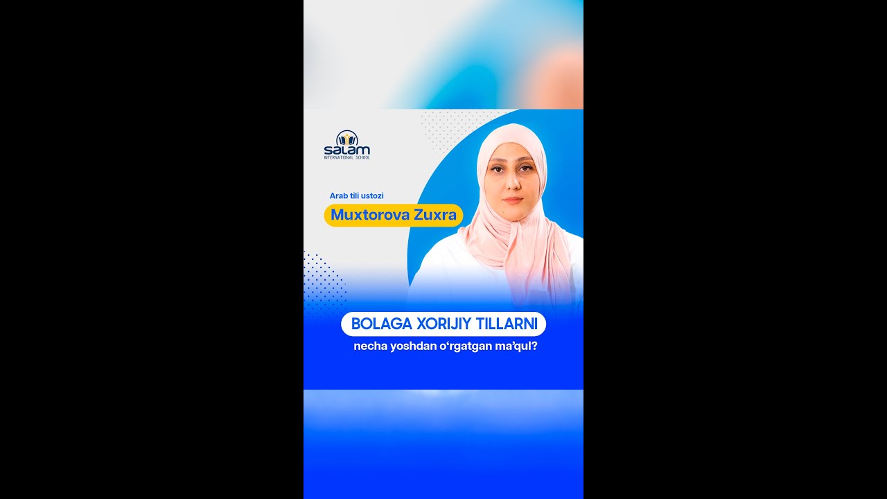 Bolalar necha yoshdan xorijiy tillarni o’rgangani yaxshi?