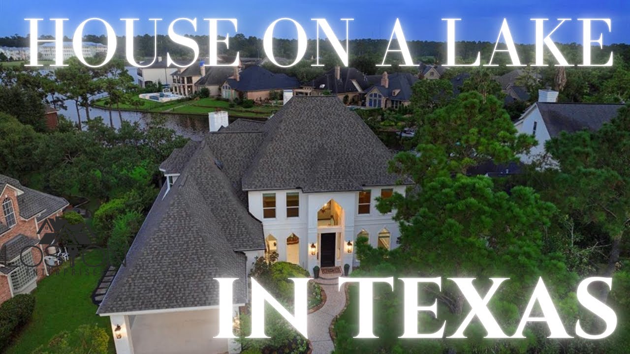 Touring a Beautiful Home in The Woodlands, Texas with Backyard Lake + Pool ∙ Houston Living