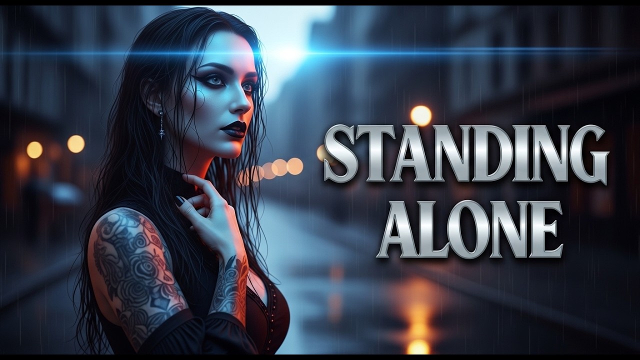Standing Alone (Official Music Video) | A Gothic Rock Journey