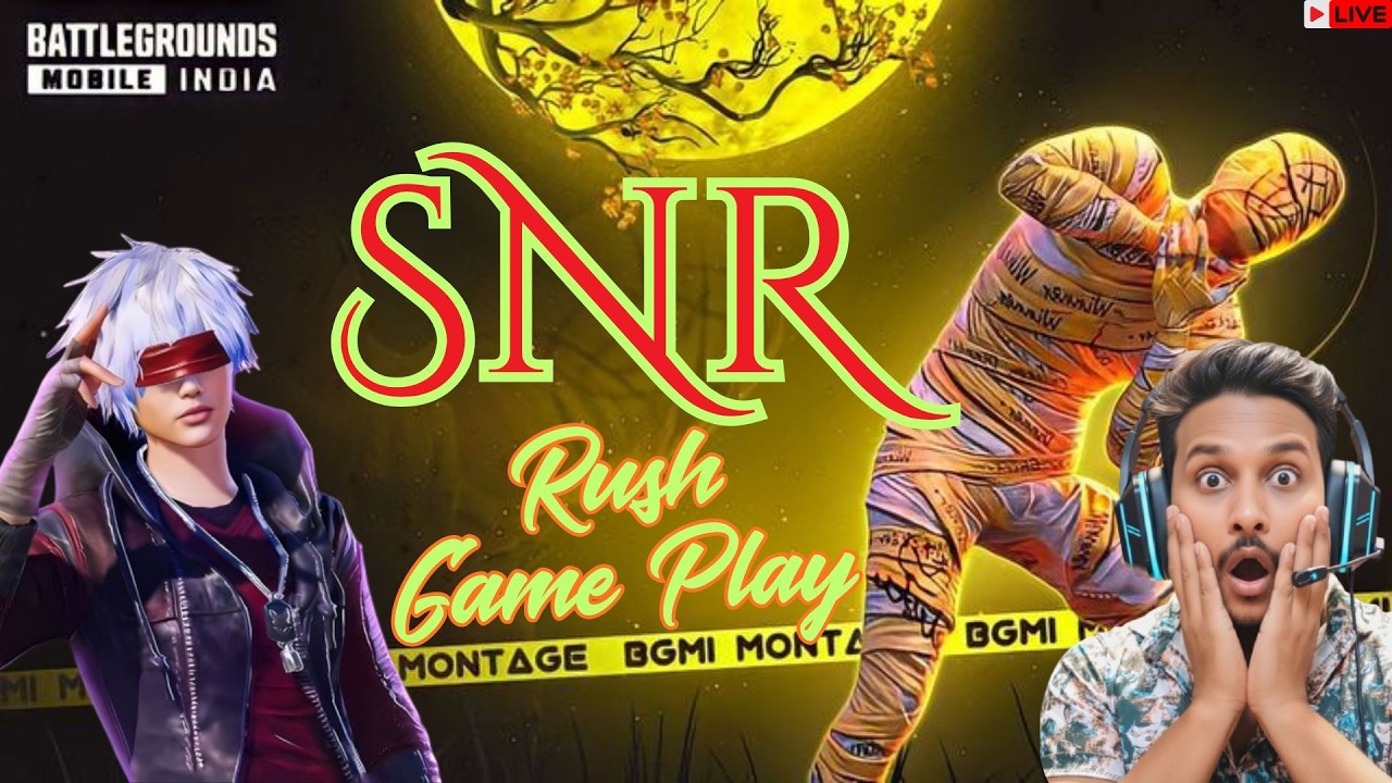 RUSH GAME PLAY  WITH NEW GILT OUTFIT😱😱😱💥SNR LIVE💥WILD LIVE THEME | SNR IS LIVE |😈TAMIL LIVE😈