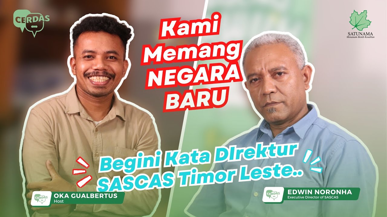 Memang kami NEGARA BARU | Ini Indeks DEMOKRASI Timor Leste! #podcast #timorleste #satunama
