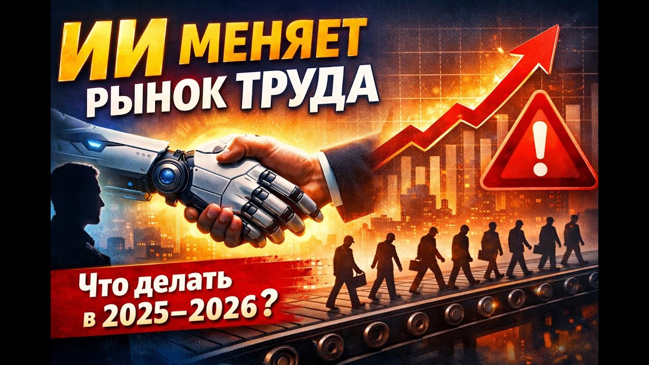 ИИ уже меняет рынок труда: что делать, чтобы не проиграть в 2025–2026