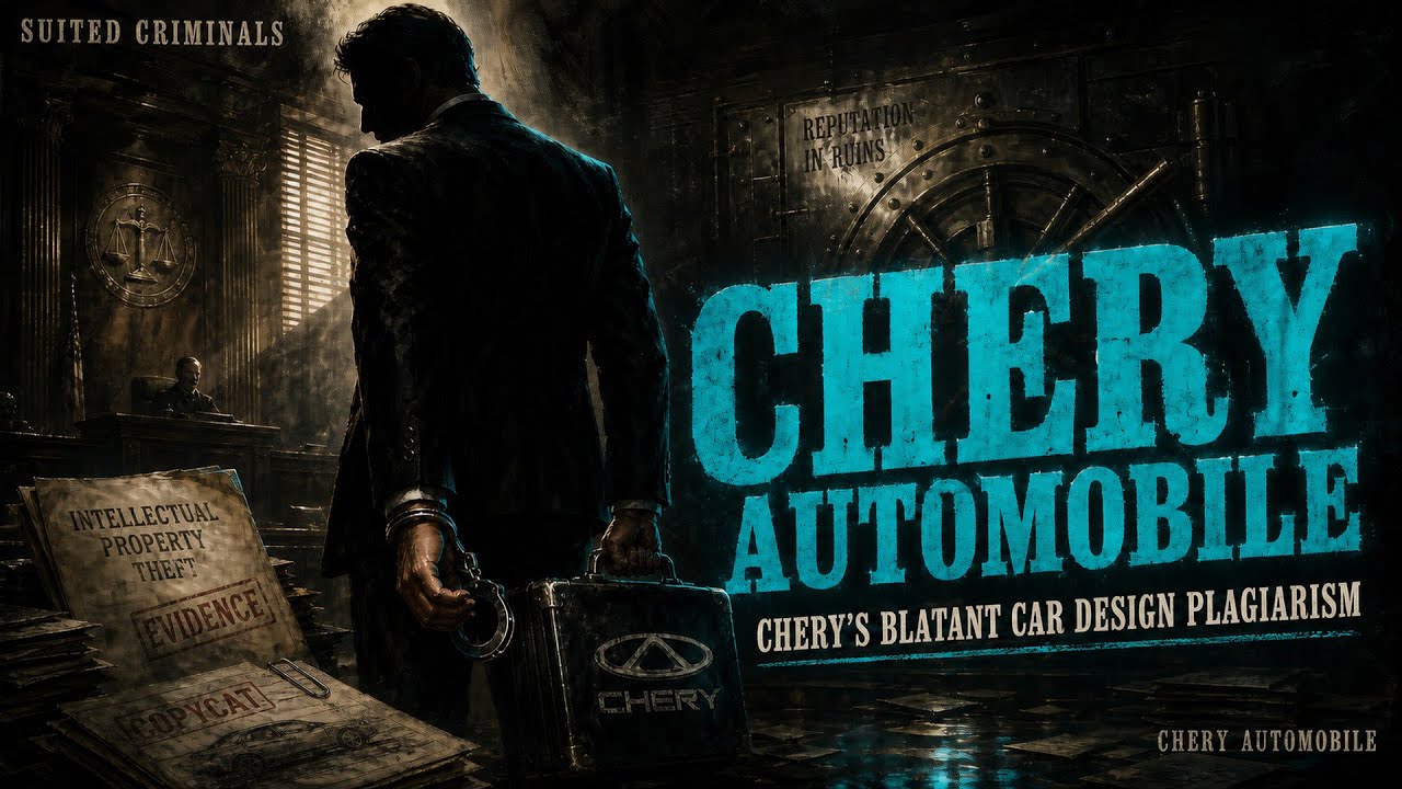 Международный скандал из-за наглого плагиата дизайна автомобилей Chery