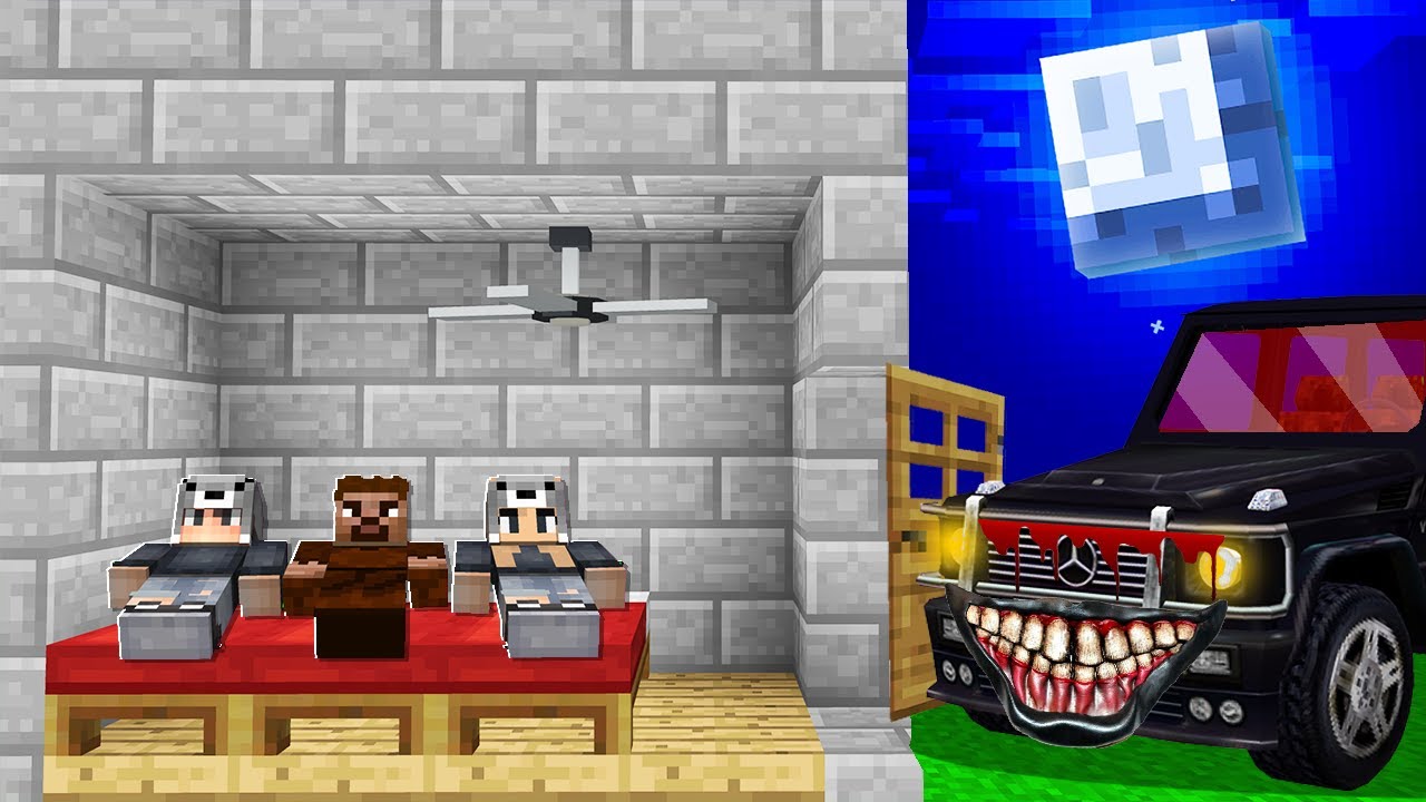 KATİL ARABA EVİME GELDİ 😱 - Minecraft