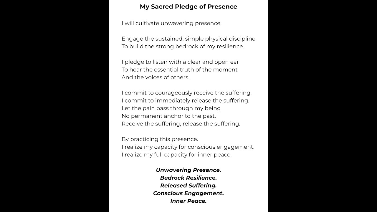 Conscious Engagement
