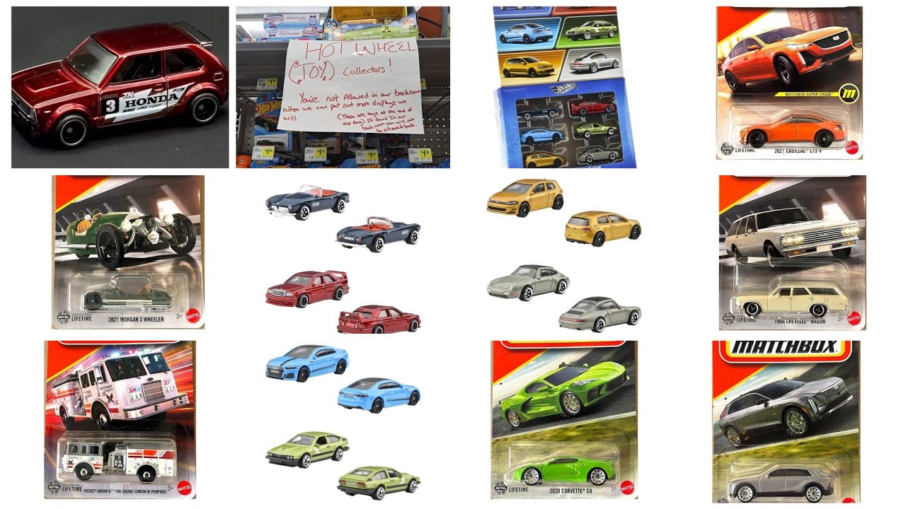 Scalpers now being banned, Hot Wheels STH Honda Civic Custom, Matchbox 2025 G Case Highlights
