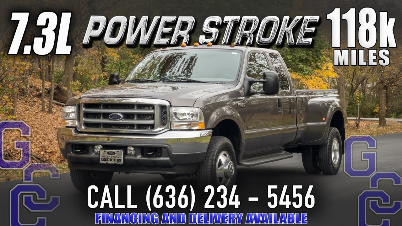 7.3 Powerstroke For Sale: 2002 Ford F-350 Dually 4x4 Diesel With Only 118k Miles