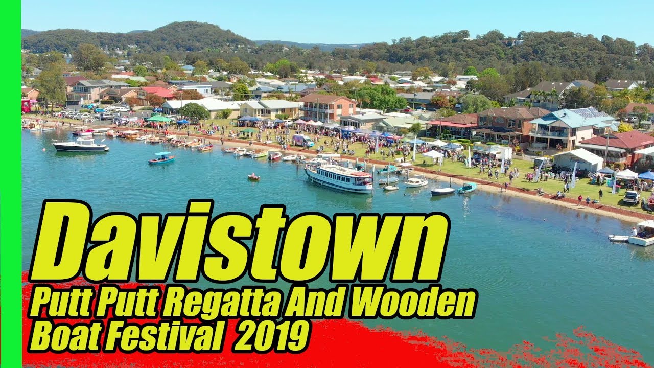 Davistown Putt Putt Regatta And Wooden Boat Festival 2019│ Sydney Central Coast