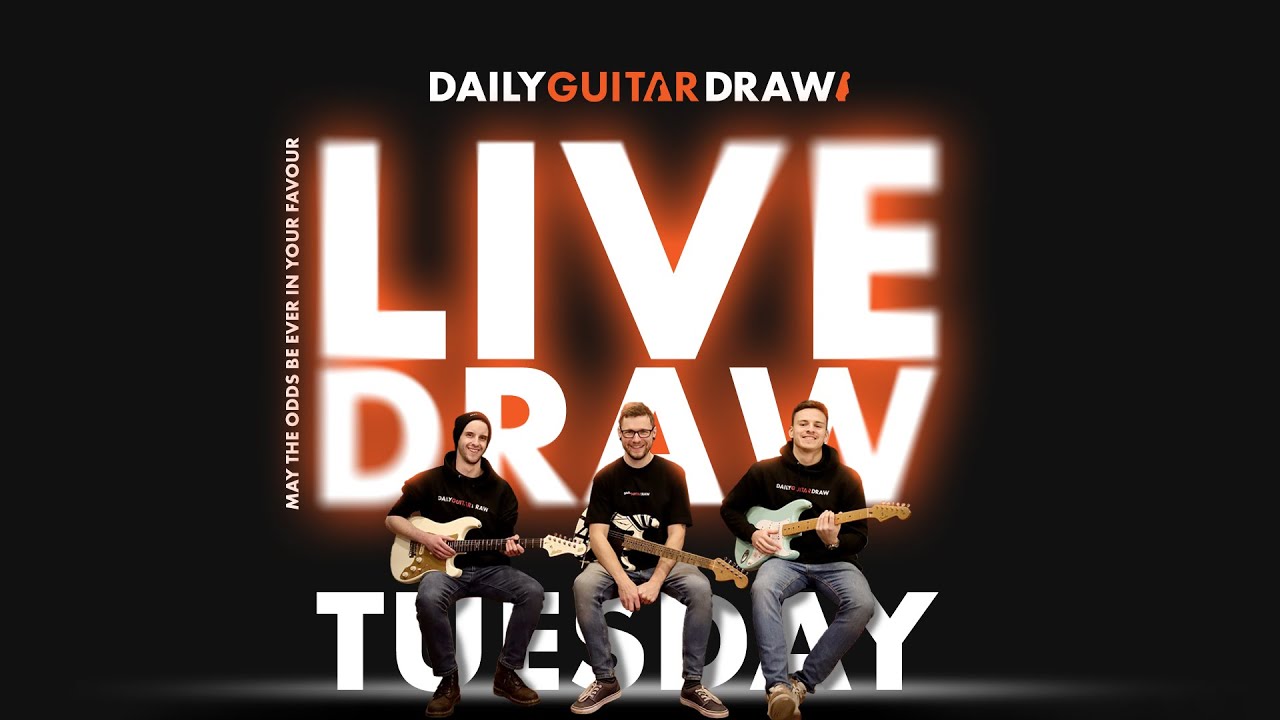 293 Gibson '61 SG & 6 more DAILY GUITAR DRAW Competition Prize Draw Live 13/01/2026 16.00 UK