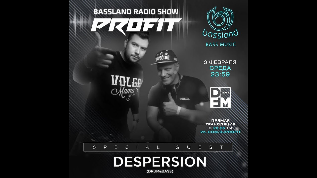 Bassland Show @ DFM (03.02.2021) - Special guest Despersion