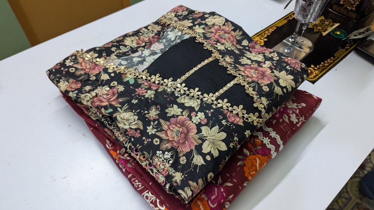 Beautiful Lawn suits Designing ideas | Embroidered dress lastest Design by Manahil Tailor 