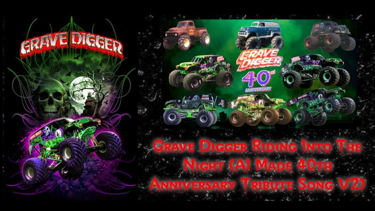 Grave Digger Riding Into The Night (AI Made 40th Anniversary Tribute Song V2)
