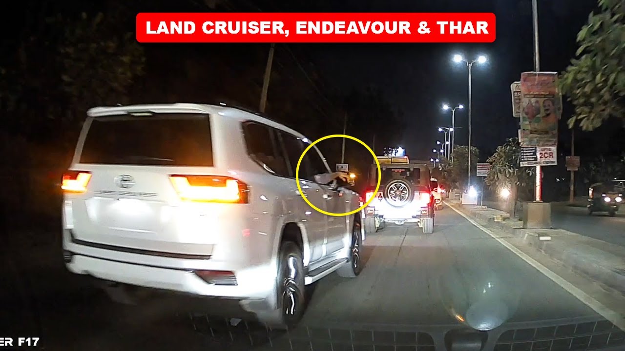 Dangerous Driving by VIP Cars 🤬Fortuner Driver Should be Punished