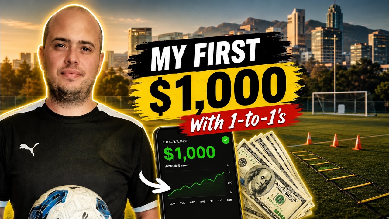 ⚽︎ How to Make Money Coaching Soccer Privately