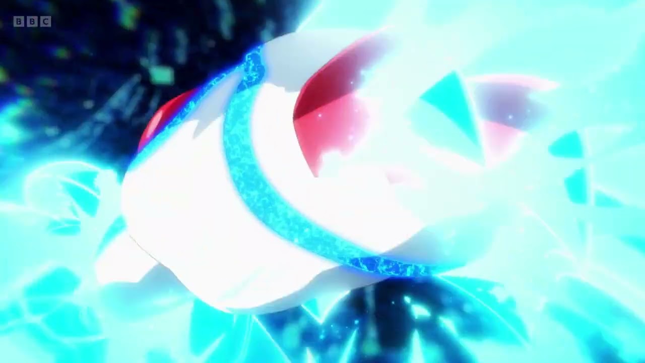 Digimon Ghost Game WezenGammamon Super Digivolve to Canoweissmon English Dub