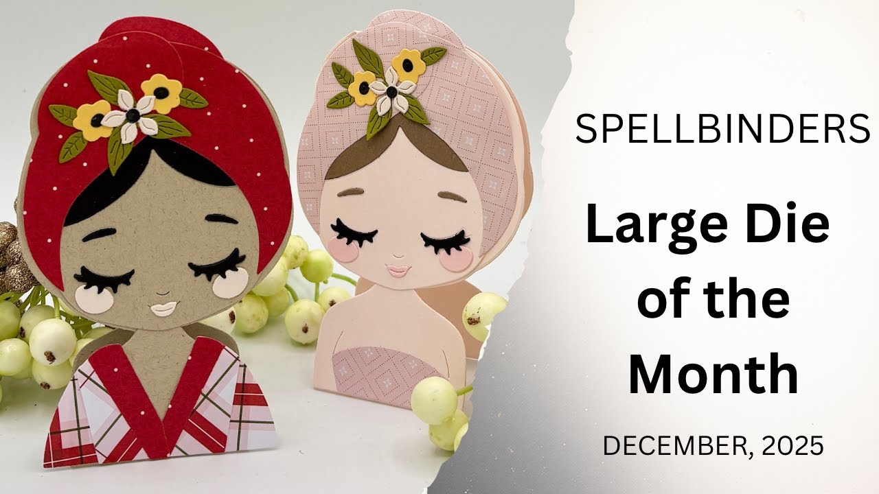 Spellbinders Large Die of the Month for December, 2025 – Wrapped In Care