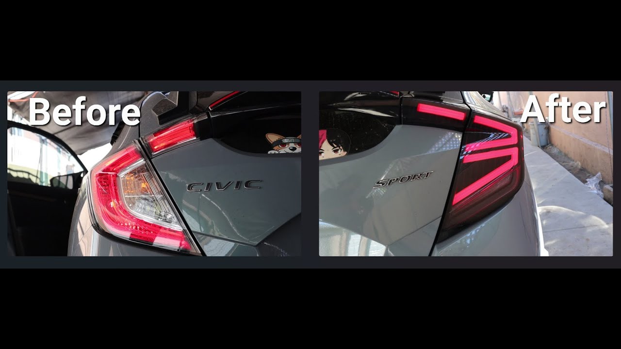 Installing HIREV SPORTS V3 Tail Lights | 10th Gen Honda Civic Hatchback FK7/FK8