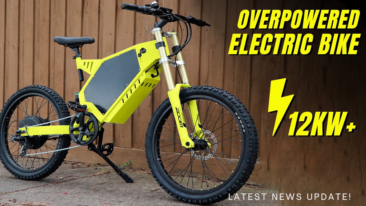 7 Ridiculously Overpowered Electric Motorbikes w/ up to 12 Kilowatts of Output