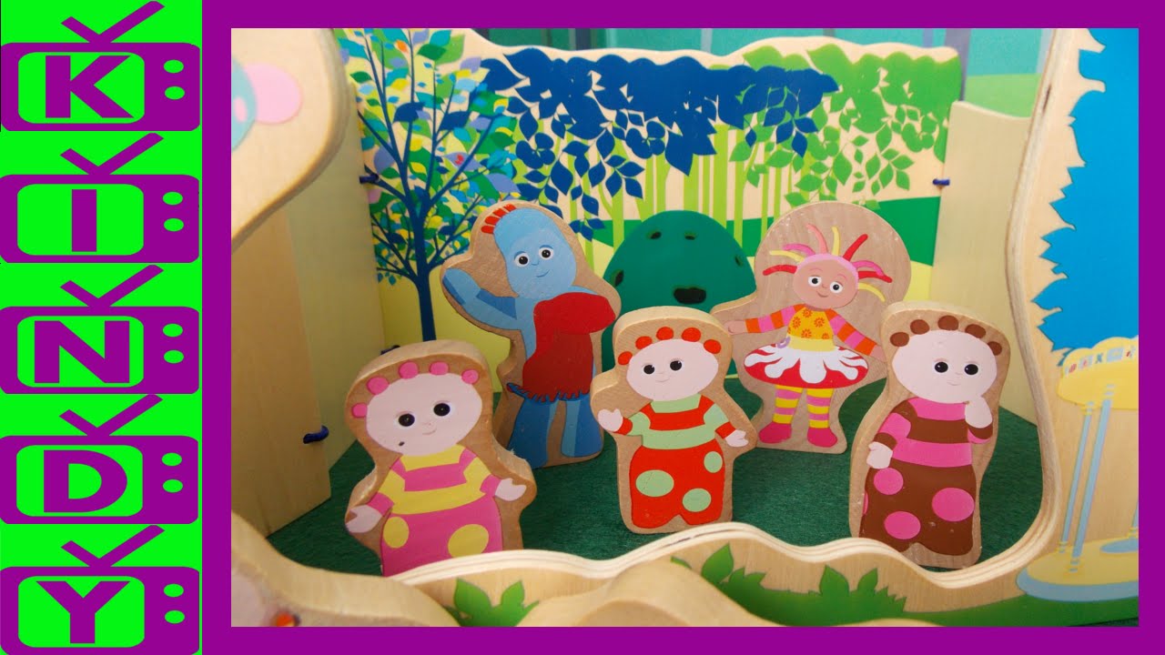 In The Night Garden Toys Wooden Play Set. Igglepiggle, Upsy Daisy, Makka Pakka and more.