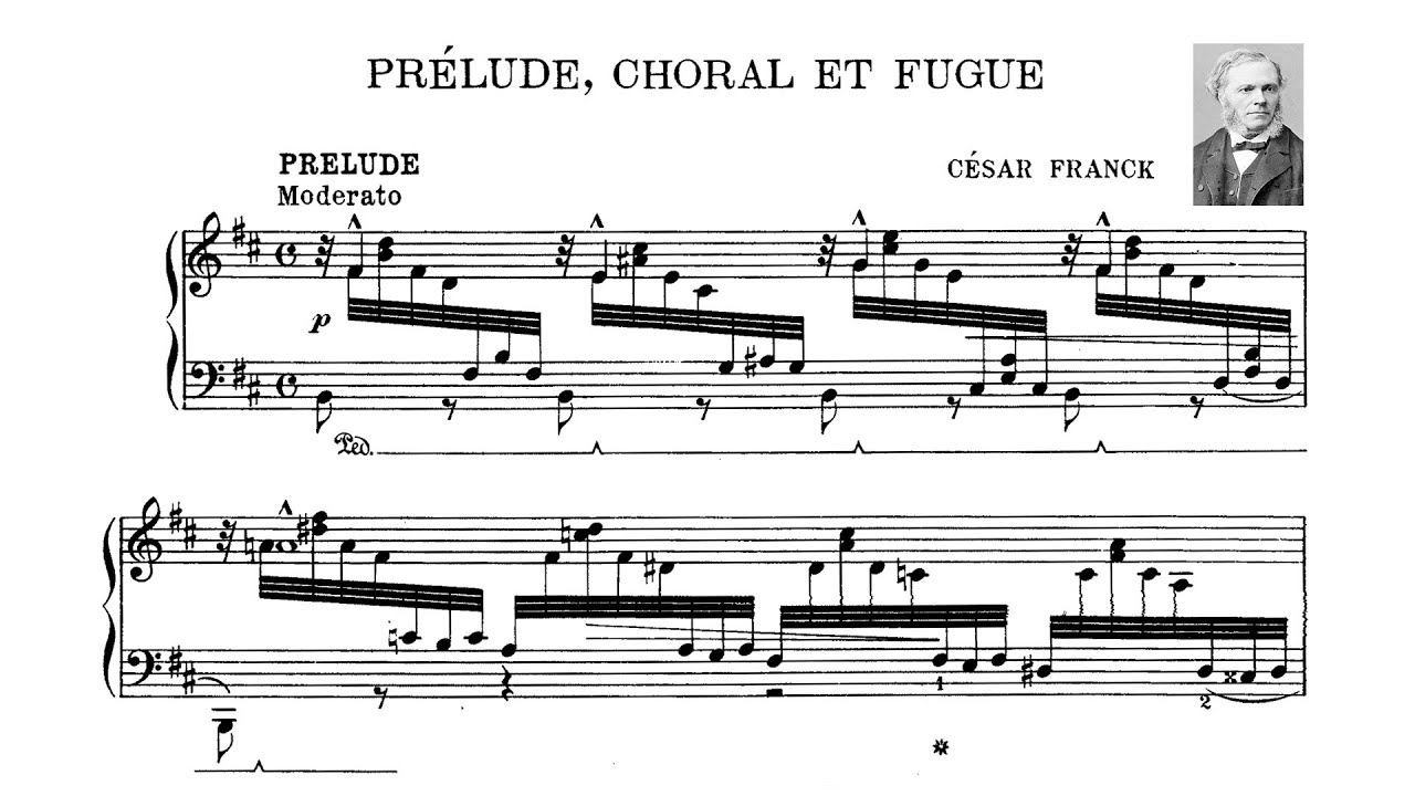 César Franck: Prélude, Choral et Fugue, FWV 21 - Yevgeny Morozov, piano / Yale Sprague Hall [Score]