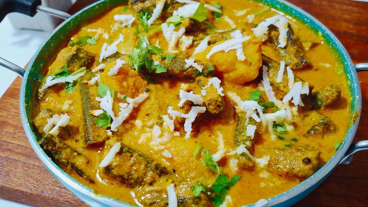 इस तरह की भिंडी मलाई करी बनाओगे घरवाले उंगली चाटते रहे जाएंगे | bhindi malai curry |