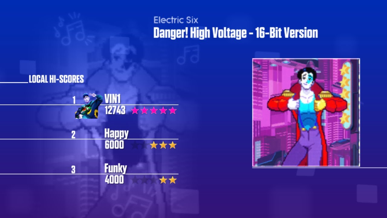 Just Dance 2023 (Wii) - Danger! High Voltage 16 BIT-VERSION by Electric Six