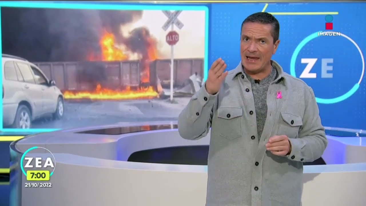 Pipa con combustible se impacta con tren en Aguascalientes y viviendas se incendian | Francisco Zea
