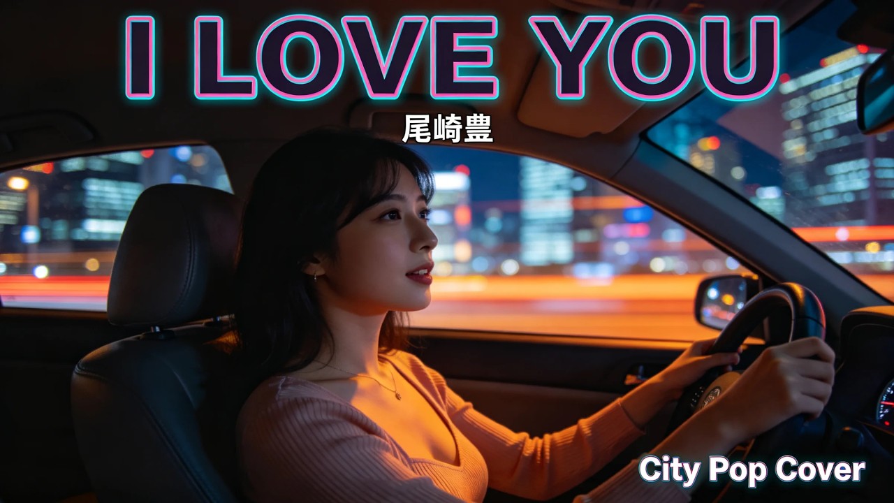 【I LOVE YOU】／尾崎豊（City Pop ver.）｜抑えきれない愛が溢れる夜