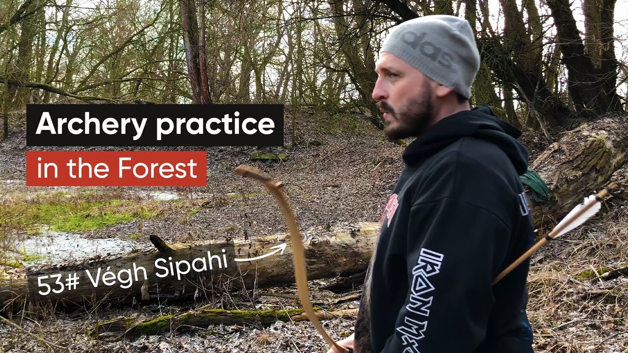 Thumb Draw Archery Practice in the Forest: Vegh Sipahi Turkish Bow