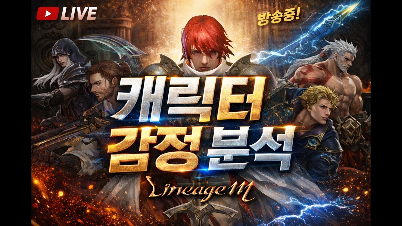 리니지m 매하~ 신검 클체 진행+ 캐릭 홍보까지!