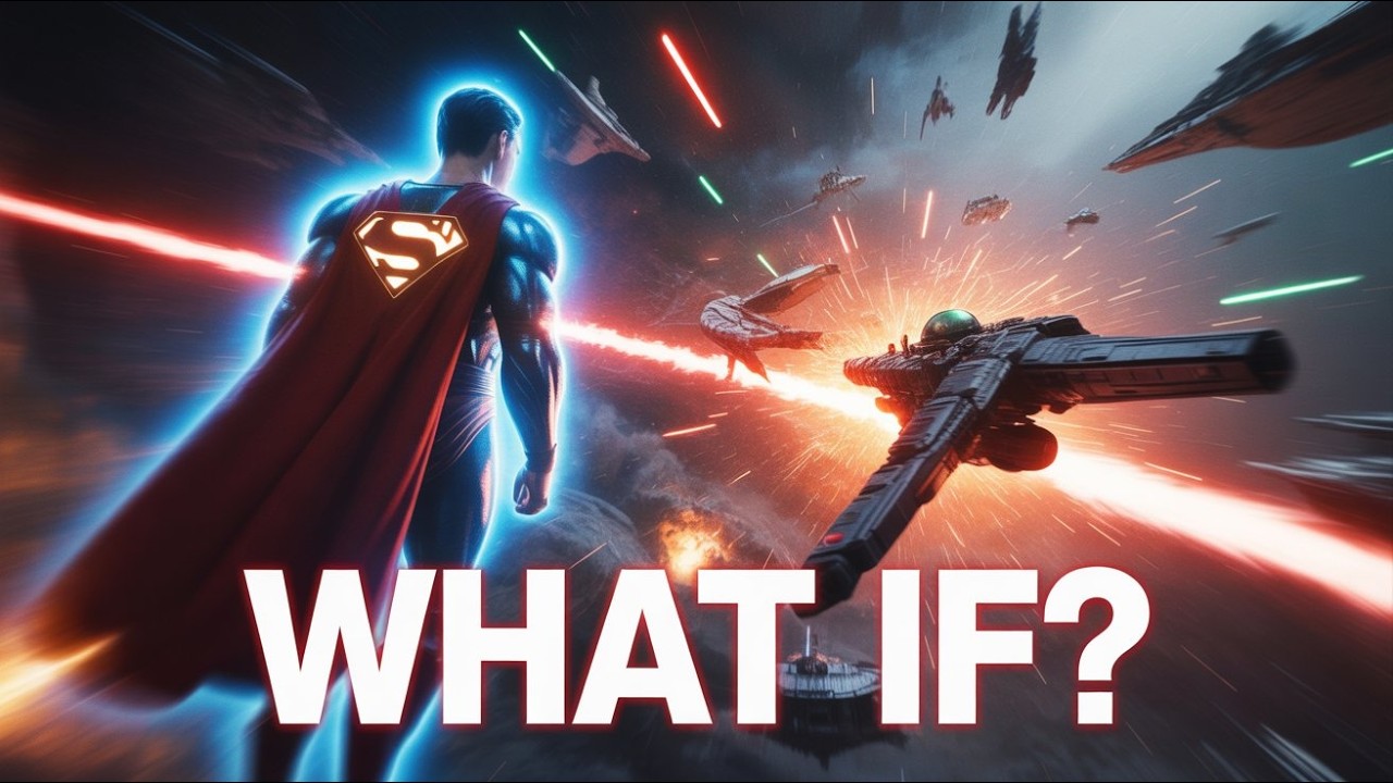 What If Superman Entered the Star Wars Galaxy?
