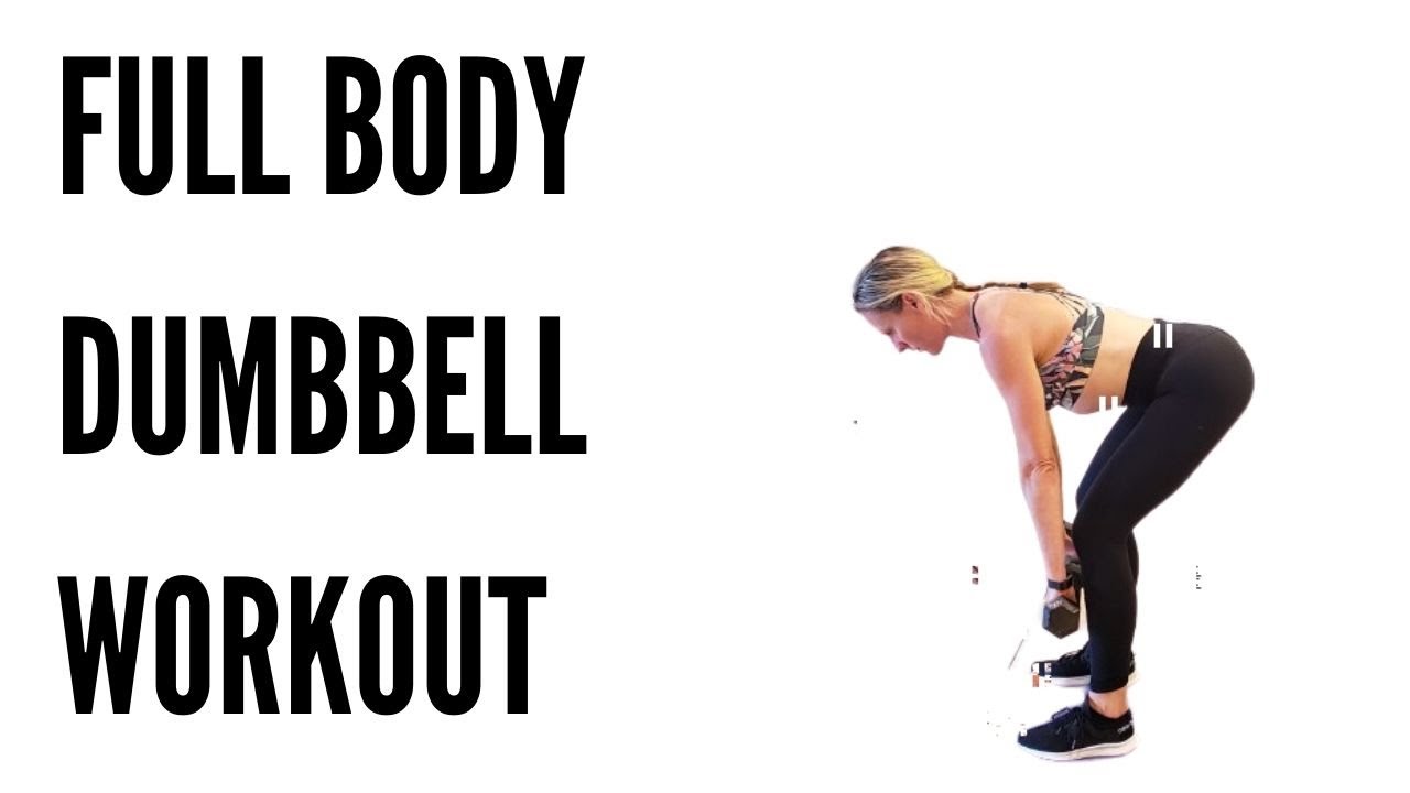 FULL BODY DUMBBELL  WORKOUT (NO REPEATS) ****20 MINUTES****