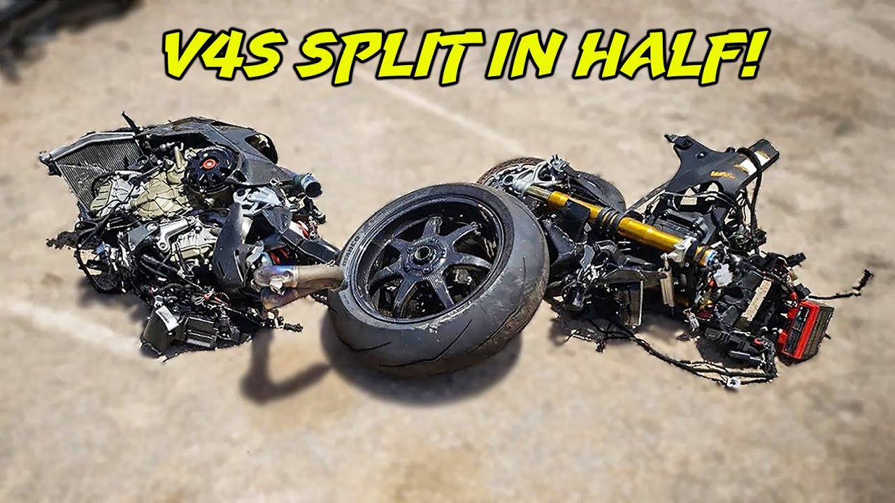 Rebuilding A Wrecked 2021 Ducati Panigale V4S!!